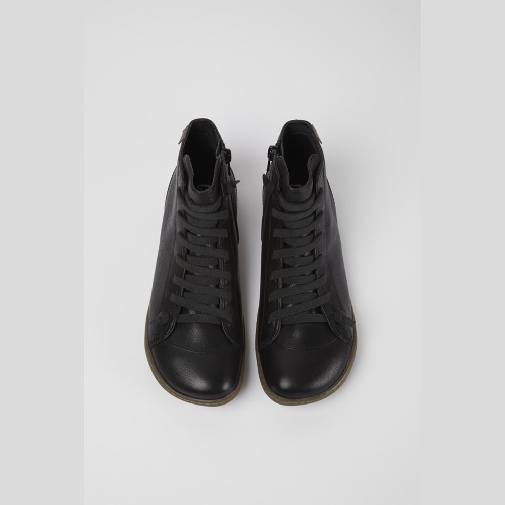 Bottines Camper Peu Femme Noir | VK8240139