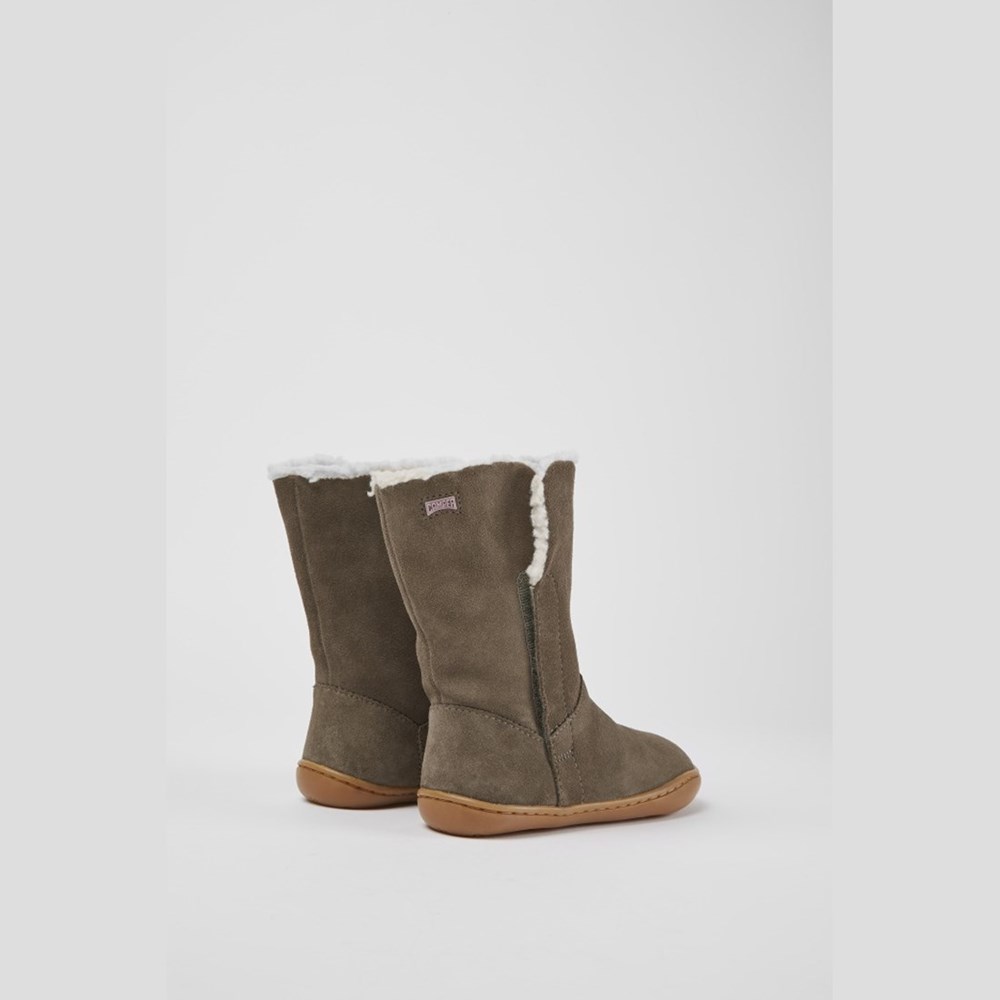 Bottines Camper Peu Fille Marron | MU6095834