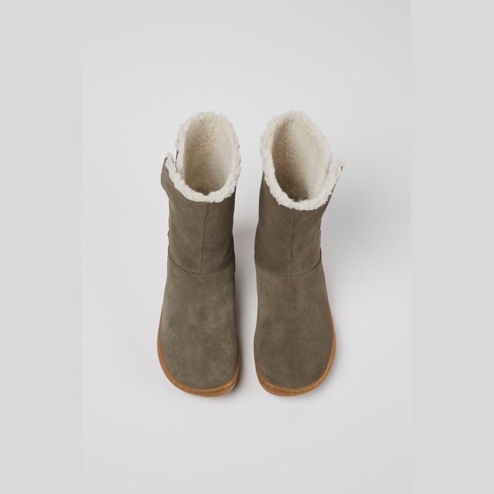 Bottines Camper Peu Fille Marron | MU6095834