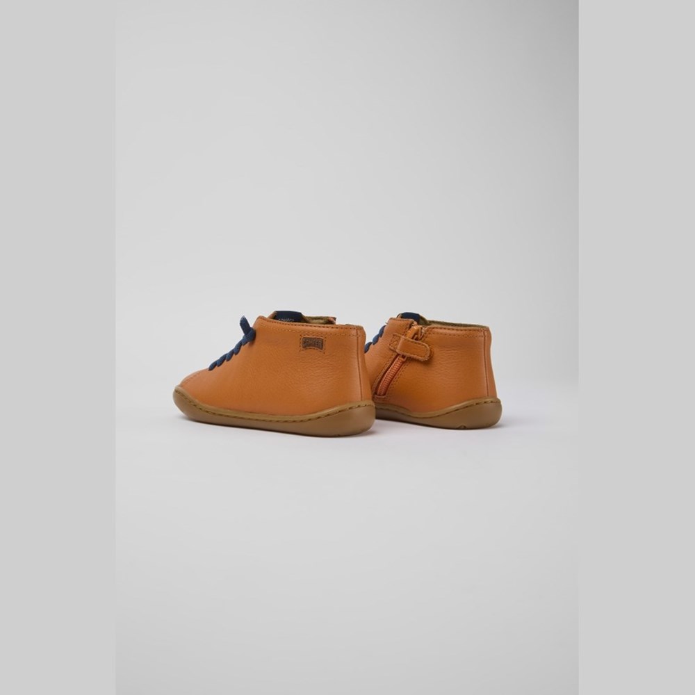 Bottines Camper Peu Fille Orange | WX4532698