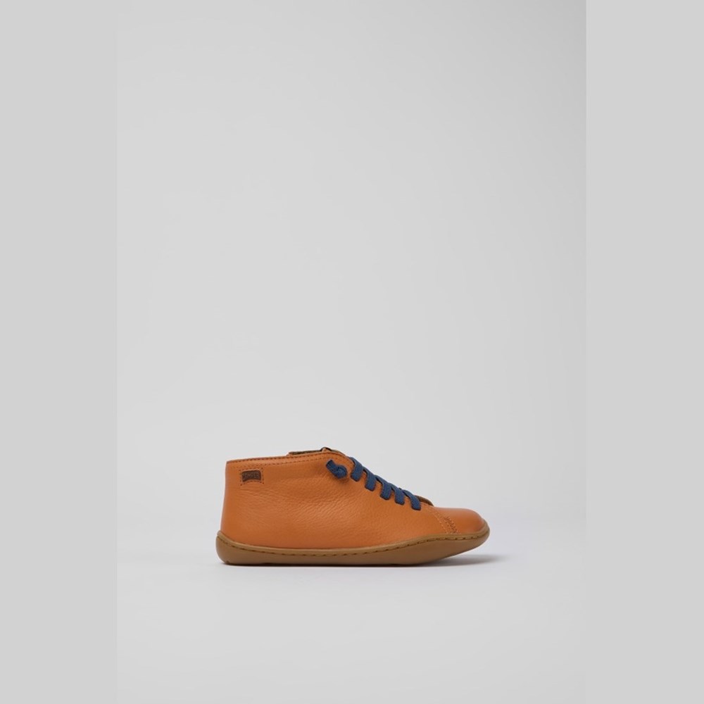 Bottines Camper Peu Fille Orange | WX4532698