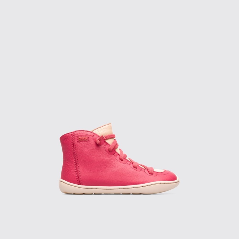 Bottines Camper Peu Fille Rose | HQ6418953