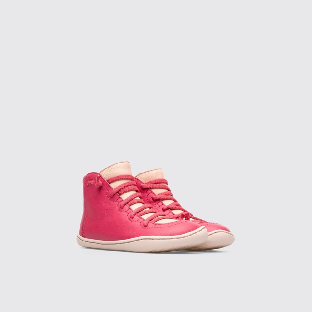 Bottines Camper Peu Fille Rose | HQ6418953