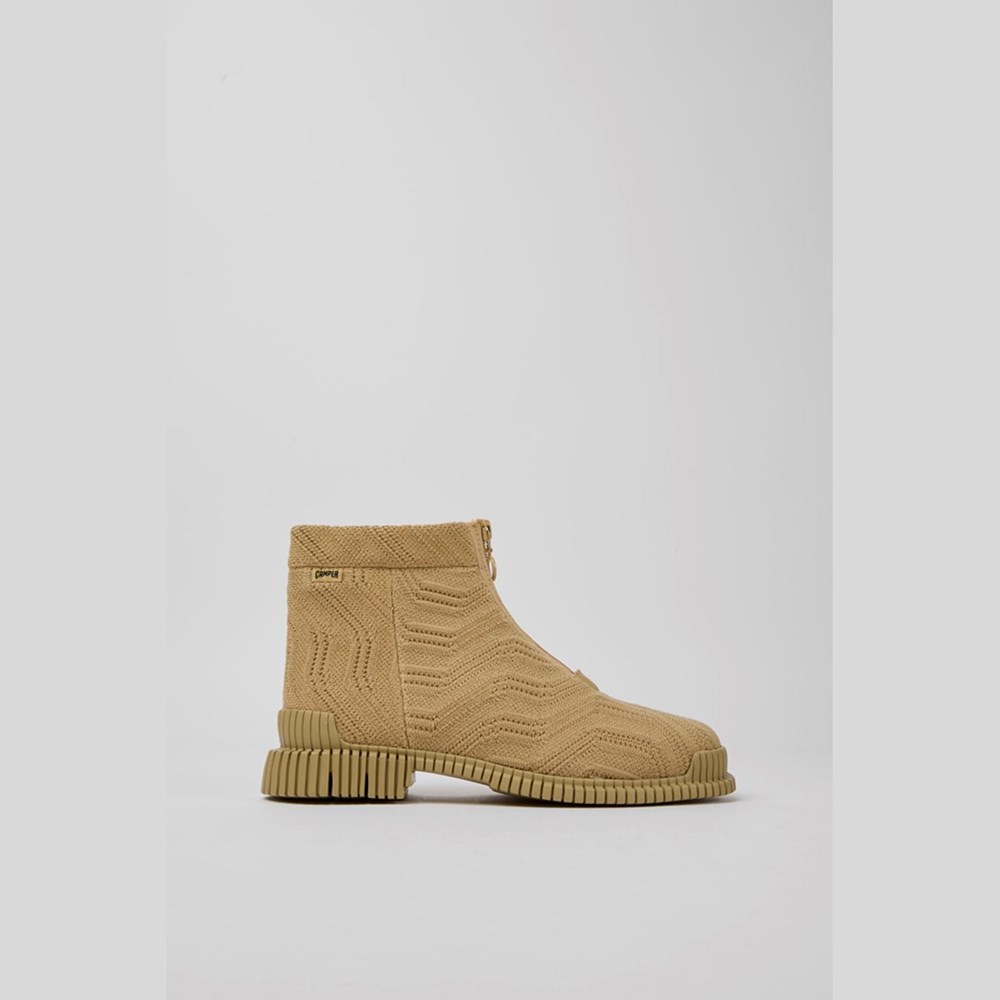 Bottines Camper Pix Femme Beige | MH0164827