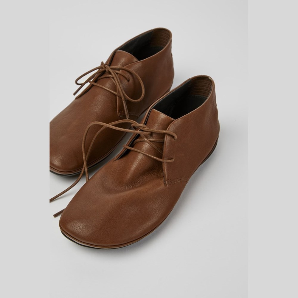 Bottines Camper Right Femme Marron | GA0685972