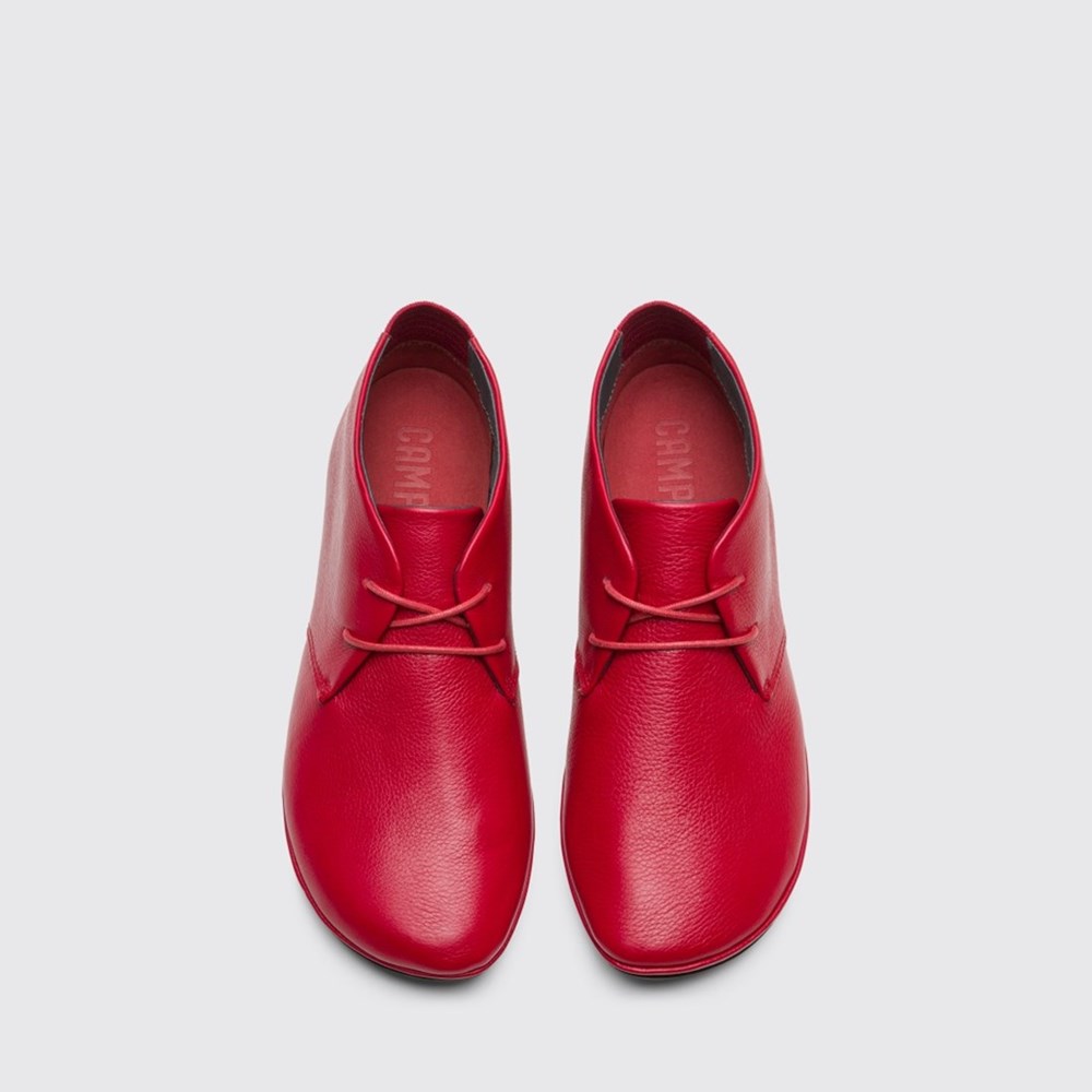 Bottines Camper Right Femme Rouge | FW8560197