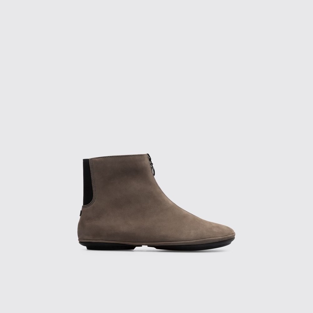 Bottines Camper Right Femme Vert | JM7056839