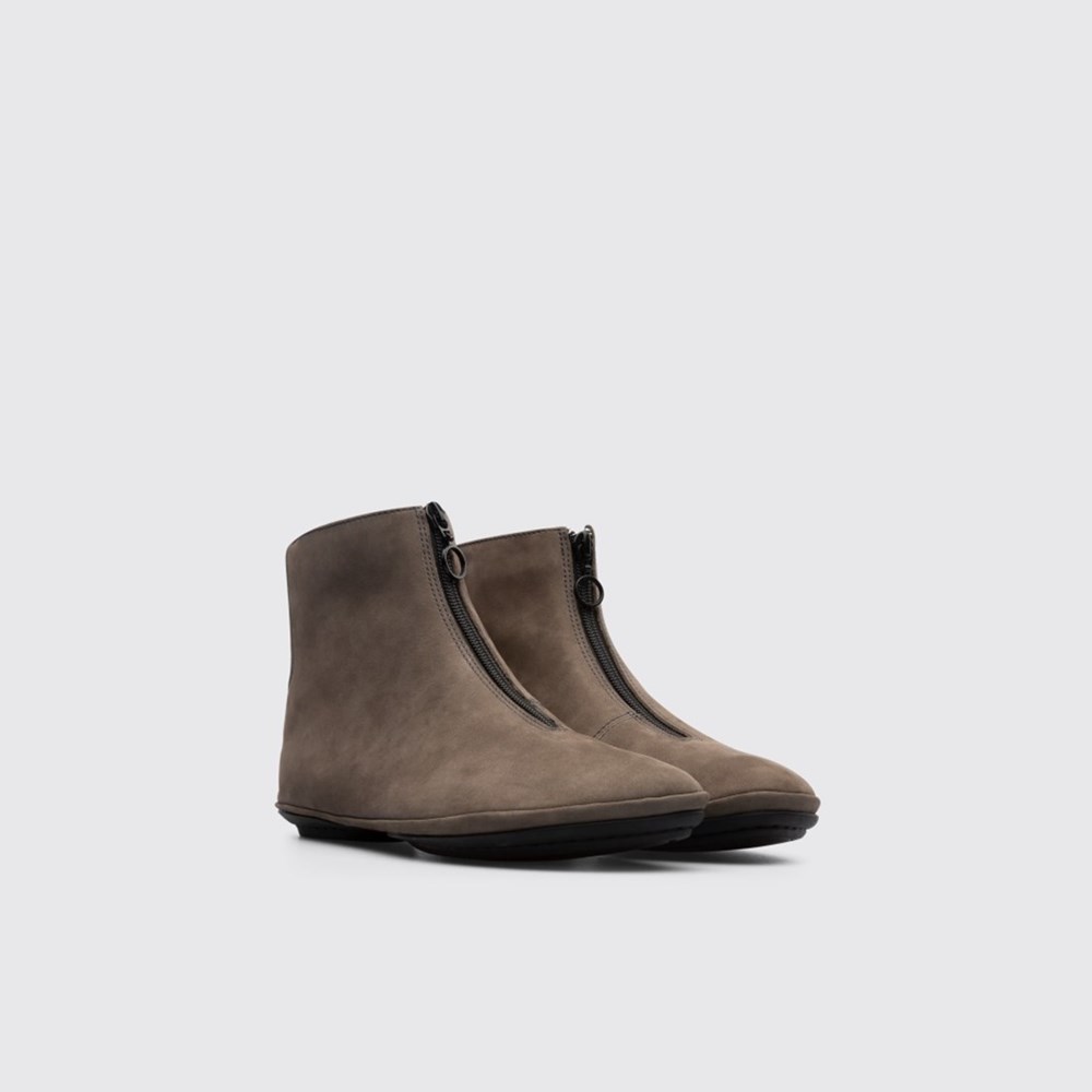 Bottines Camper Right Femme Vert | JM7056839