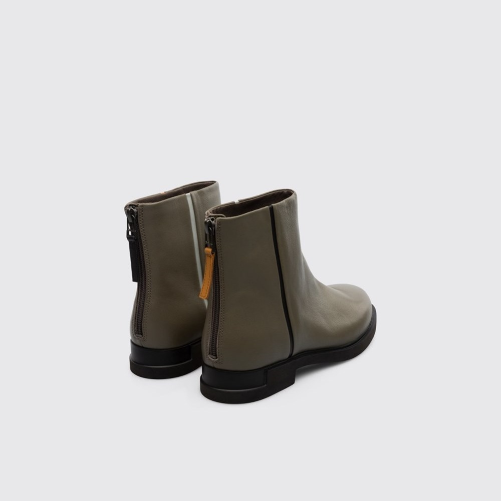 Bottines Camper Twins Femme Vert | GW2570684