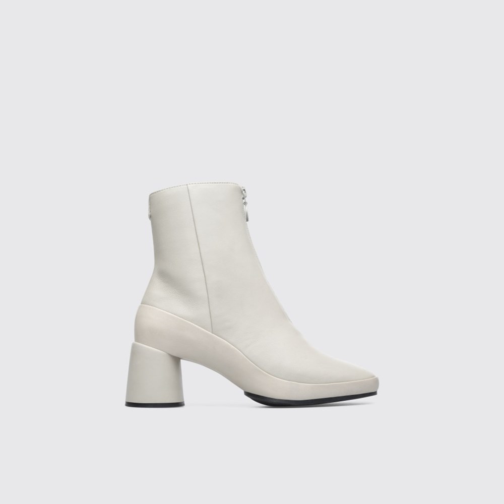 Bottines Camper Upright Femme Grise | XN7502381