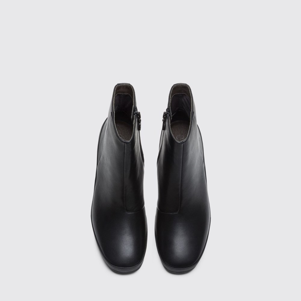 Bottines Camper Upright Femme Noir | CE8319260