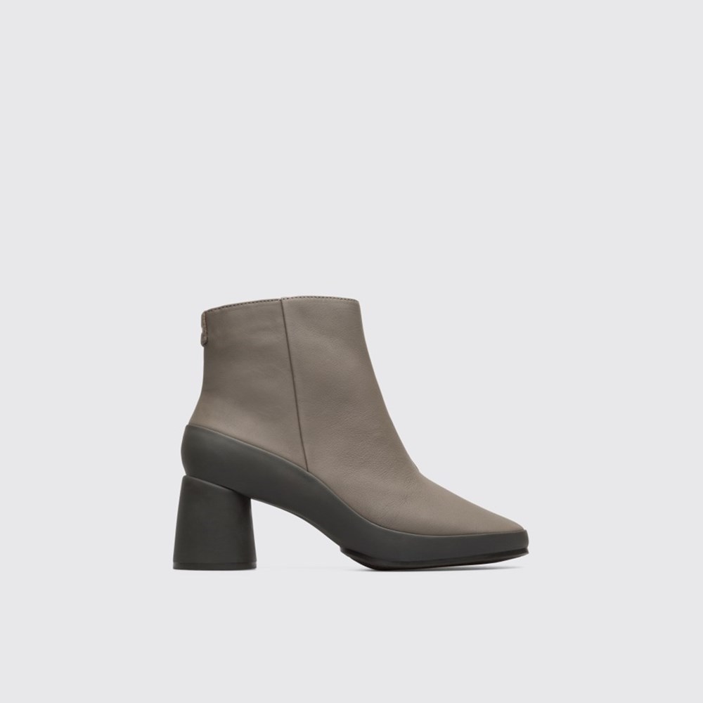 Bottines Camper Upright Femme Vert | CO1042739