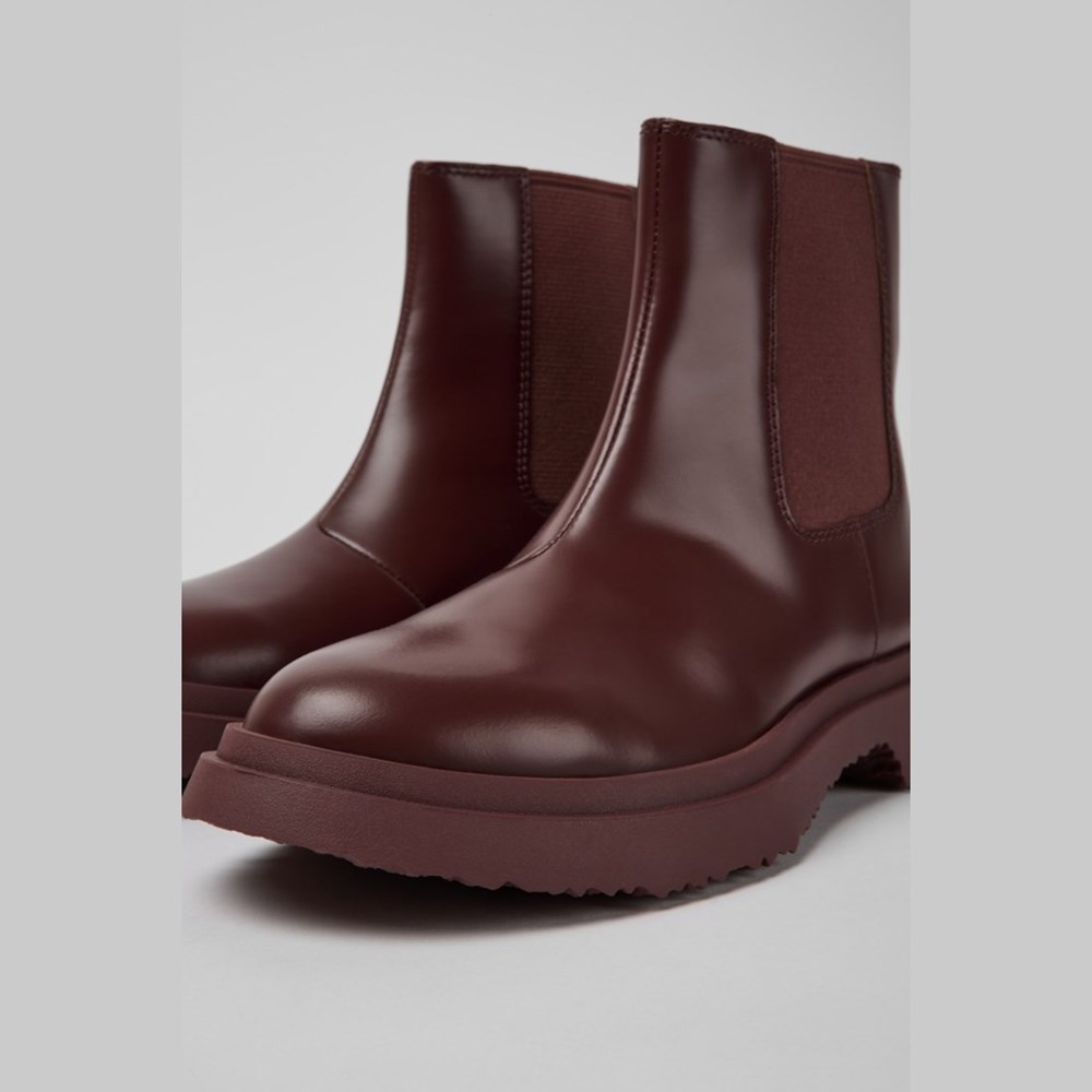 Bottines Camper Walden Femme Bordeaux | JZ5680247