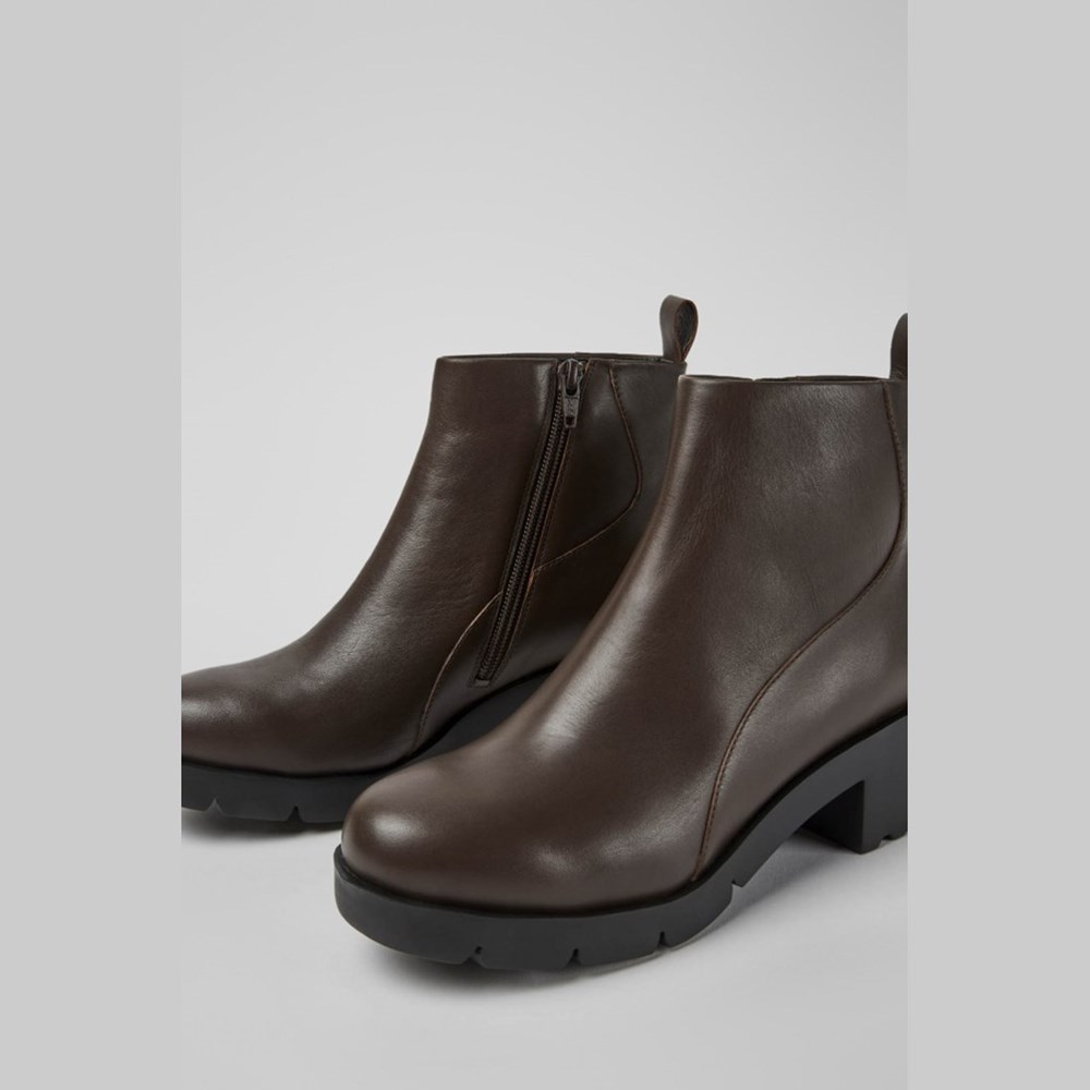 Bottines Camper Wanda Femme Marron | UY0753921