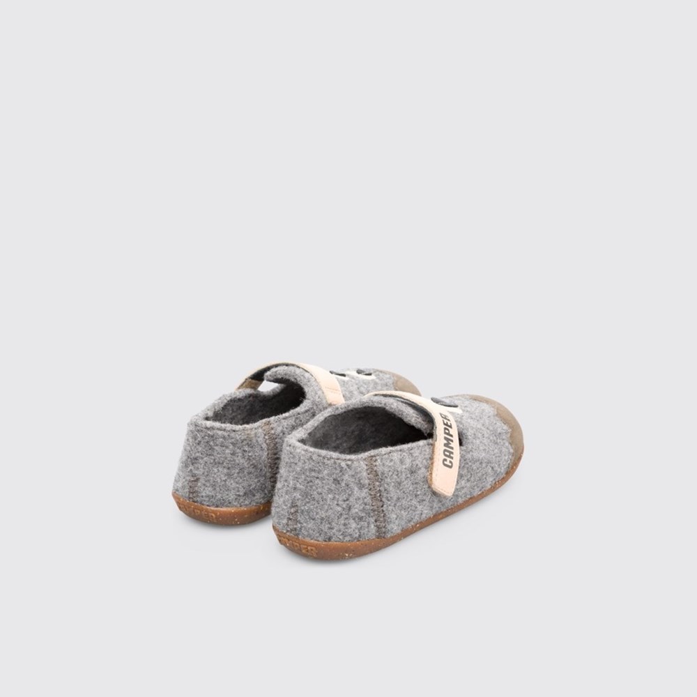 Chaussons Camper Twins Fille Grise | FK7169803