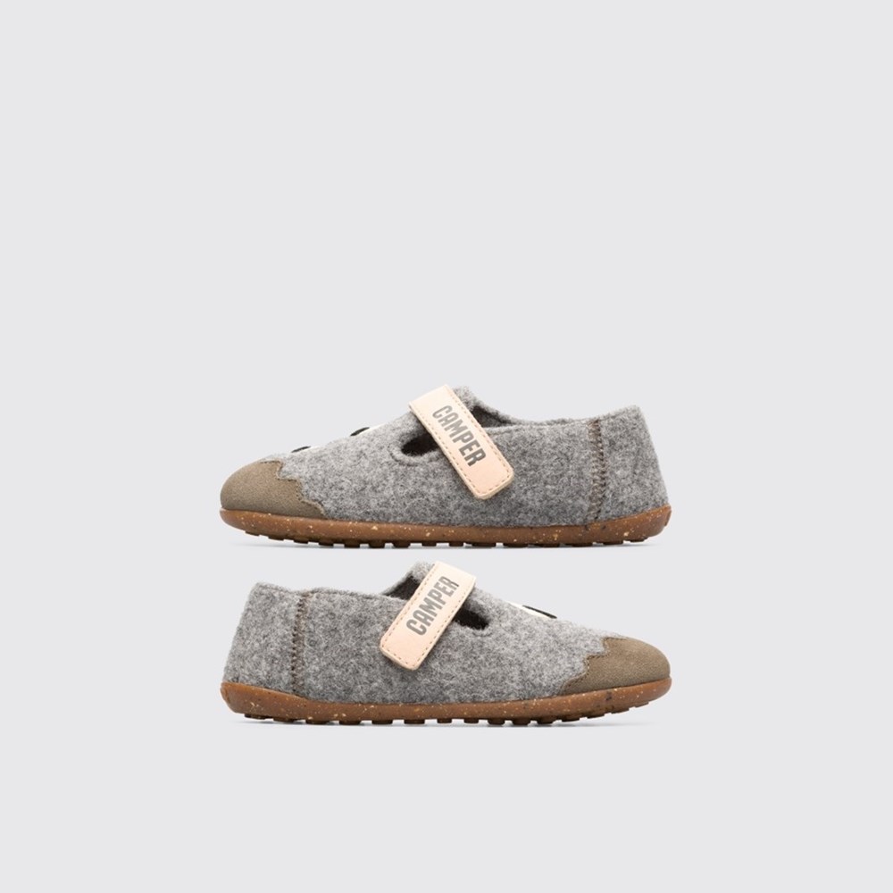 Chaussons Camper Twins Fille Grise | FK7169803