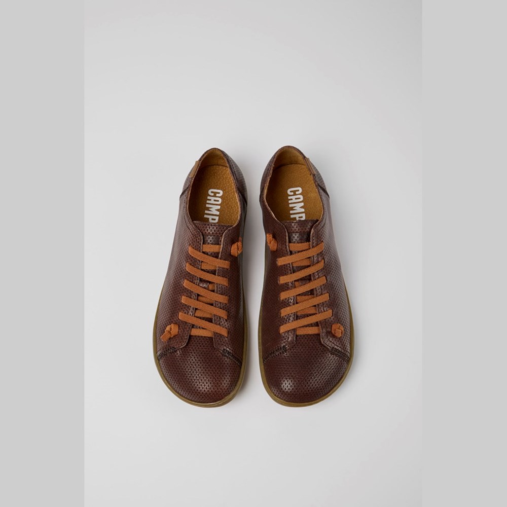 Chaussures Casual Camper Peu Homme Marron | IC0392814