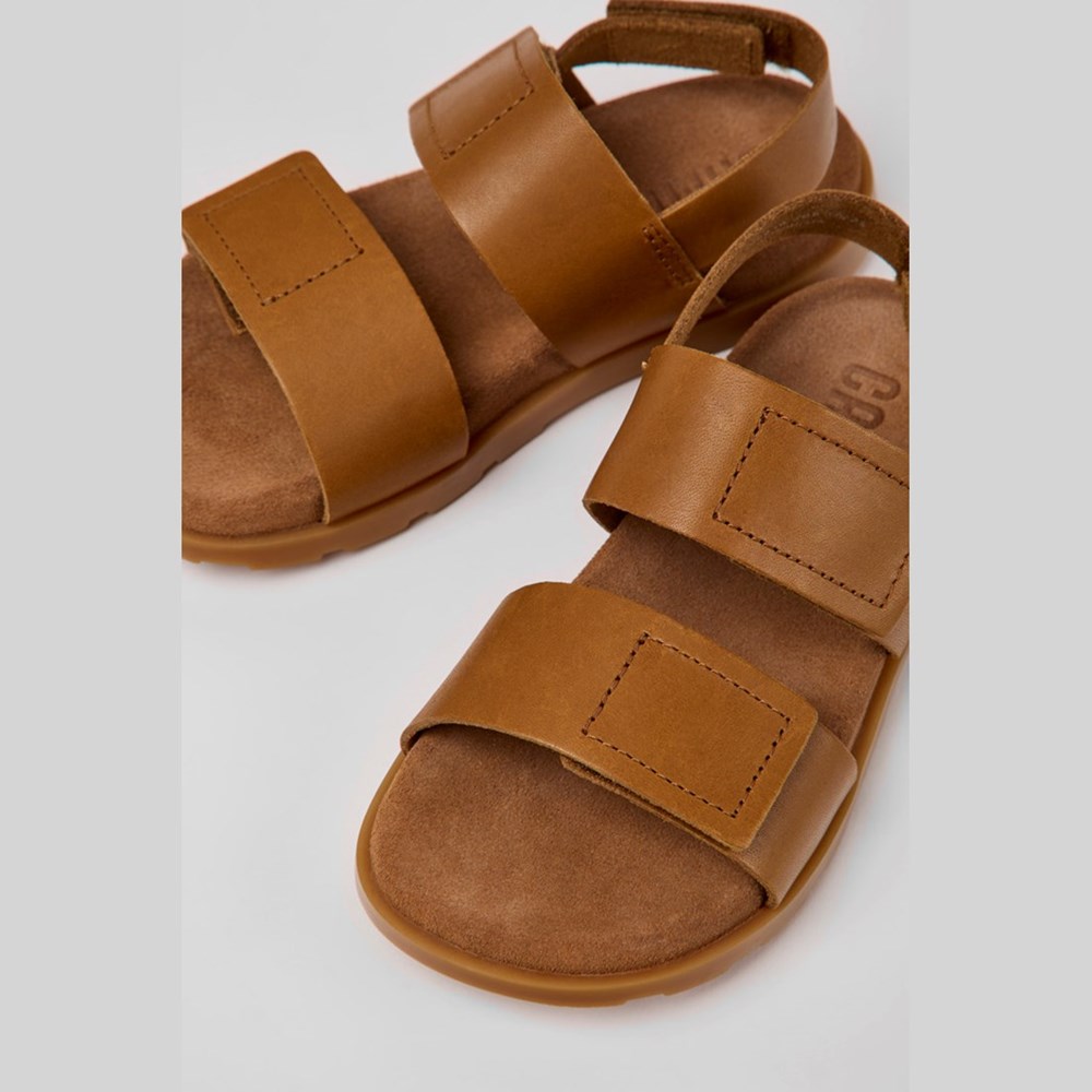 Sandales Camper Brutus Fille Marron | YL2179548