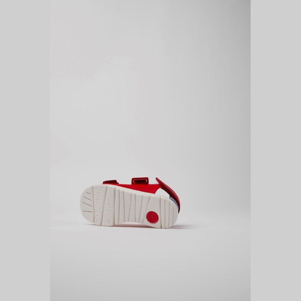 Sandales Camper Oruga Fille Rouge | LJ0436572