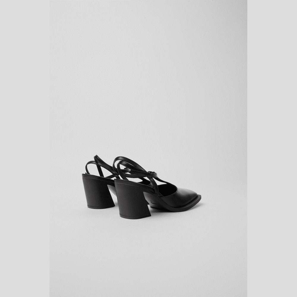 Sandales à Talons Camper Karole Femme Noir | UG6149207