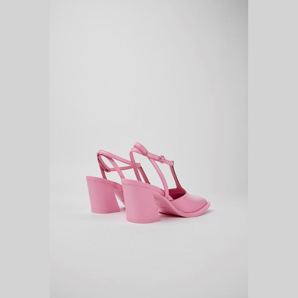 Sandales à Talons Camper Karole Femme Rose | YE2795186