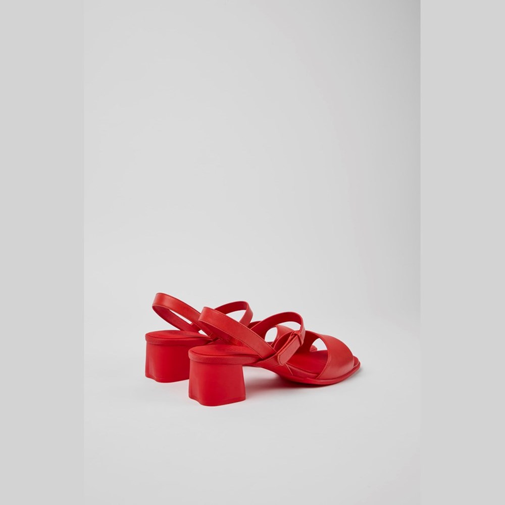 Sandales à Talons Camper Katie Femme Rouge | XN7182340