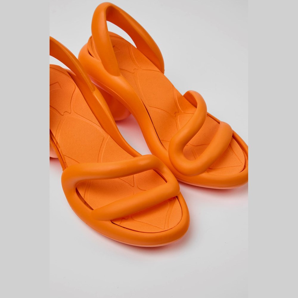 Sandales à Talons Camper Kobarah Femme Orange | BR8207135