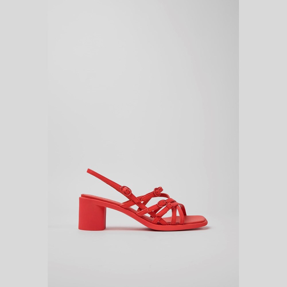 Sandales à Talons Camper Meda Femme Rouge | TL2841693